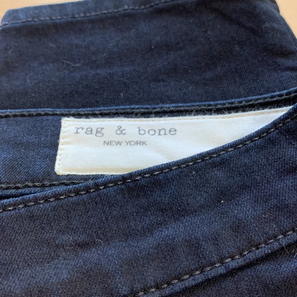 Rag and Bone Like-new Midnight Denim style 19125 - Picture 6 of 9